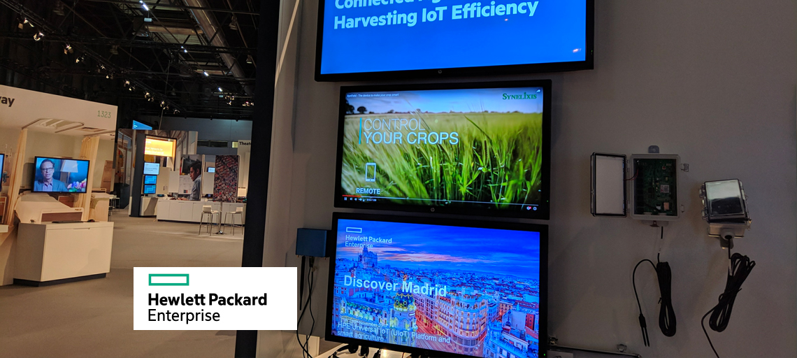 Synfield At Hpe Discover 2017 Madrid Spain Synelixis S A Synfield At Hpe Discover 2017 Madrid Spain